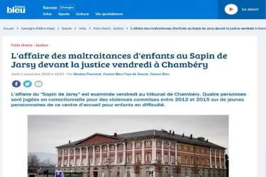 Articles de journaux Sapin de Jarsy